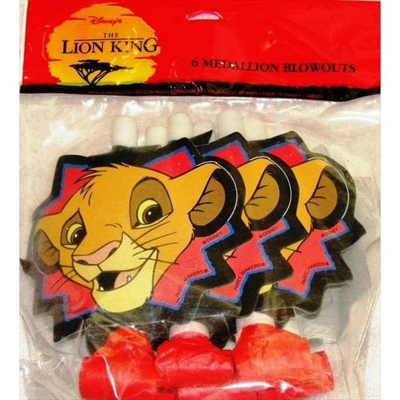 Lion King Blowouts / Favors (6ct)