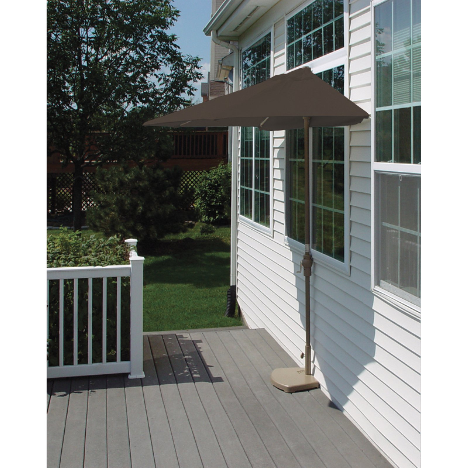 Off The Wall Brella 9 Half Umbrella With Sunbrella Walmart Com Walmart Com
