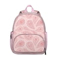 thumbnail image 1 of Chic Paisley Pattern Backpack - Waterproof Ergonomic School Bag with Durable Reinforced Stitching, 1 of 5