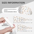 thumbnail image 2 of Cute Dog Bone Footprints Headbands for Women Men, Workout Elastic Sweat Band for Yoga Running Cycling Gym Exercise Non Slip Head Bands for Women's Hair, 2 of 5