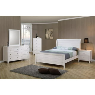 Picket House Furnishings Addison White Twin Panel 6PC Bedroom Set ...
