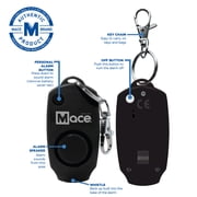 Mace Brand Personal Alarm Keychain - Black