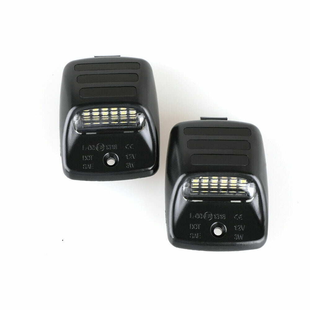 2x LED License Plate Light Lamp RED OLED TUBE For 2005-15 Toyota Tacoma Tundra