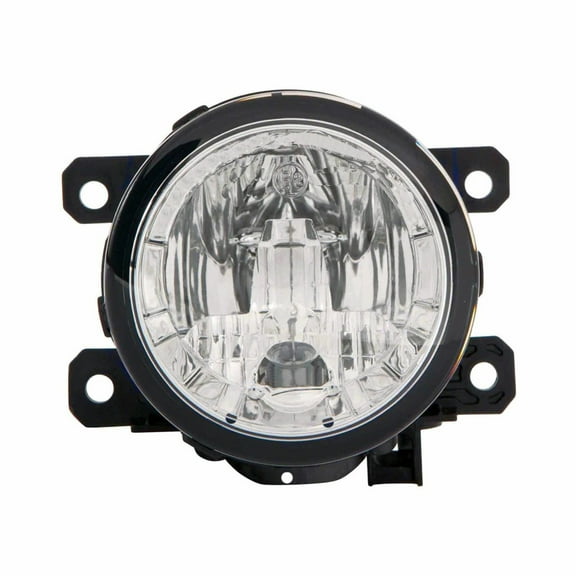 Carlights360: For 2011 | 2017 Mitsubishi RVR Fog Light Assembly Driver OR Passenger Side | Single Piece | w/ Bulbs | Replacement for MI2592120