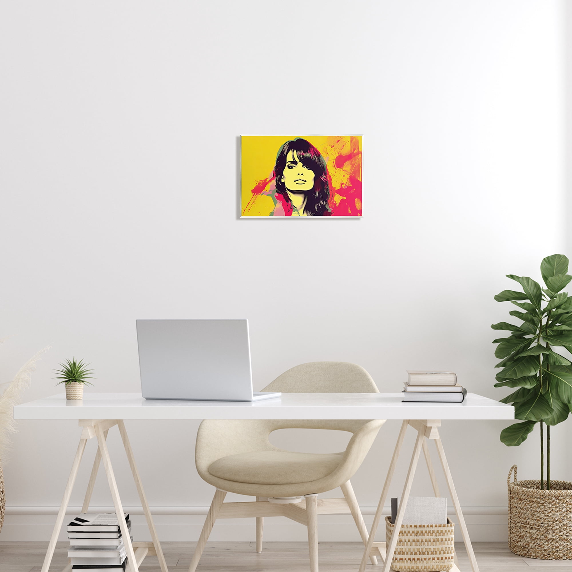 Stupell Industries Modern Penelope Cruz Abstract Painting Unframed Art Print Wall Art, 15 x 10