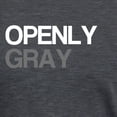 thumbnail image 3 of CafePress - Openly Gray T Shirt - Womens Tri-blend T-Shirt, 3 of 4