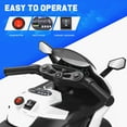 thumbnail image 5 of KALNUR 12V Motorcycle for Kids, Electric Motorcycle with 3 Wheels&Music ,Ride on Toys for Boy Girl, 5 of 8