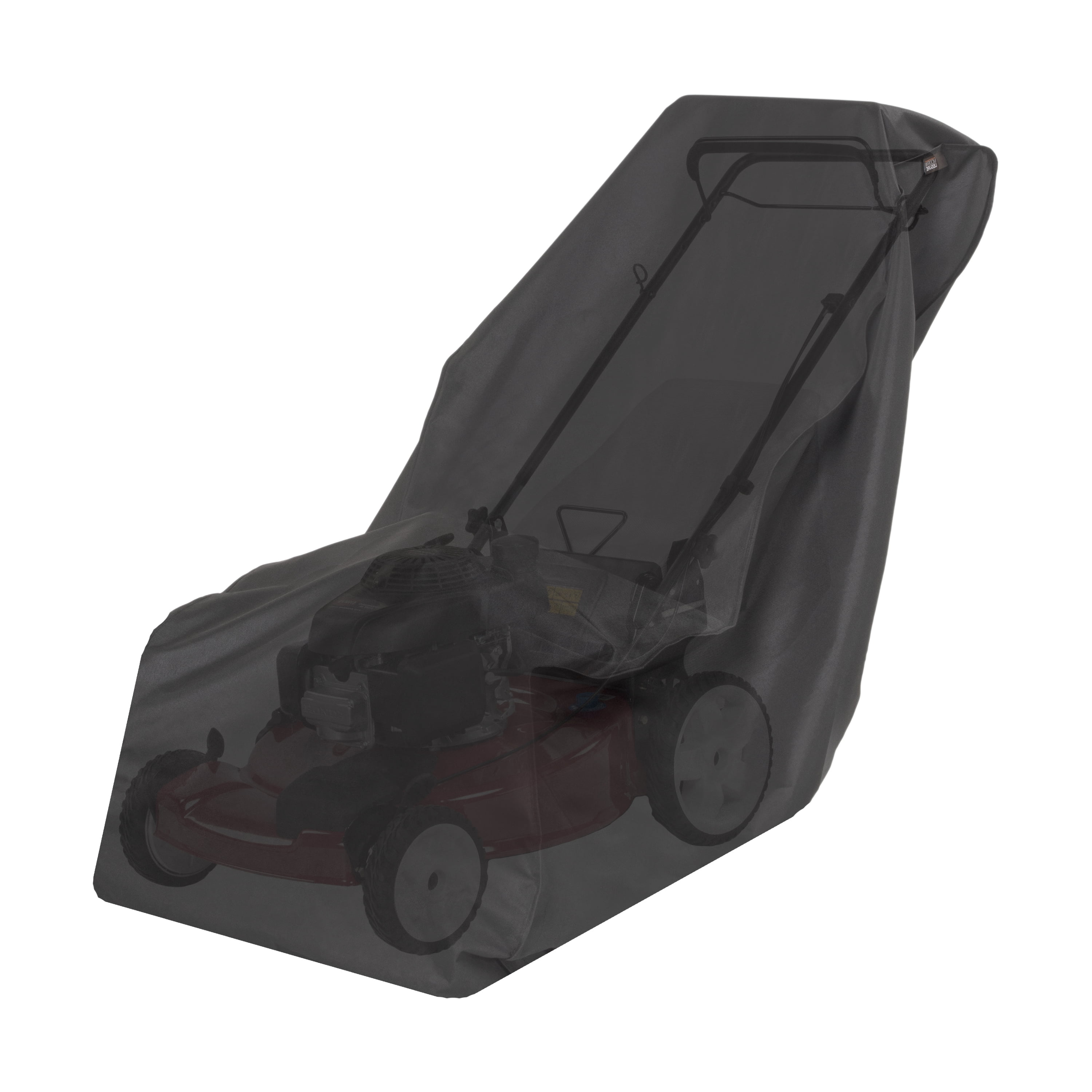 Modern Leisure Chalet Push Lawnmower Cover, 75"L X 25.5"W X 23"H, Black