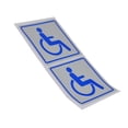 thumbnail image 2 of 1 pegatinas de señal para sil de ruedas, señalización autoadhesiva, señal de identificación, instación, accesorios para coche, lugar Zulema Pegatinas de símbolos, 2 of 7