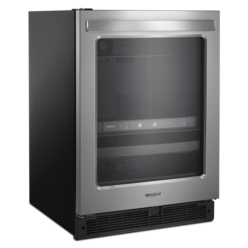 Whirlpool WUB50X24HZ 24 inch Stainless Undercounter Beverage Center