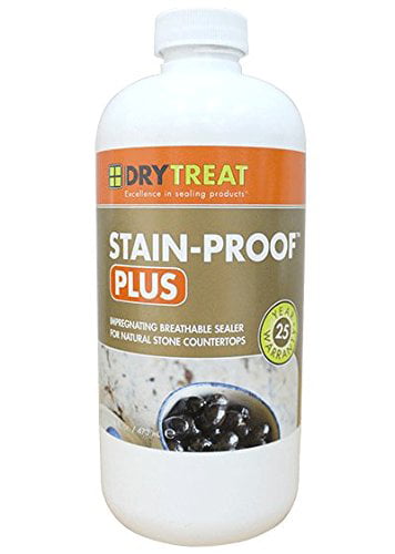 Stain-Proof Plus Premium Impregnating Sealer For Natural Stone And Concrete Coun 