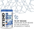 thumbnail image 2 of XTEND Sport BCAA Powder Blue Raspberry Ice - Electrolyte Powder for Recovery & Hydration with Amino Acids - 30 Servings, 2 of 5