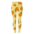 thumbnail image 4 of Halloween Leggings for Women Pumpkin Tights Pants Halloween Outfit Funny Fall High Waist Athletic Tights Stretchy Cute Yoga Legging, 4 of 4