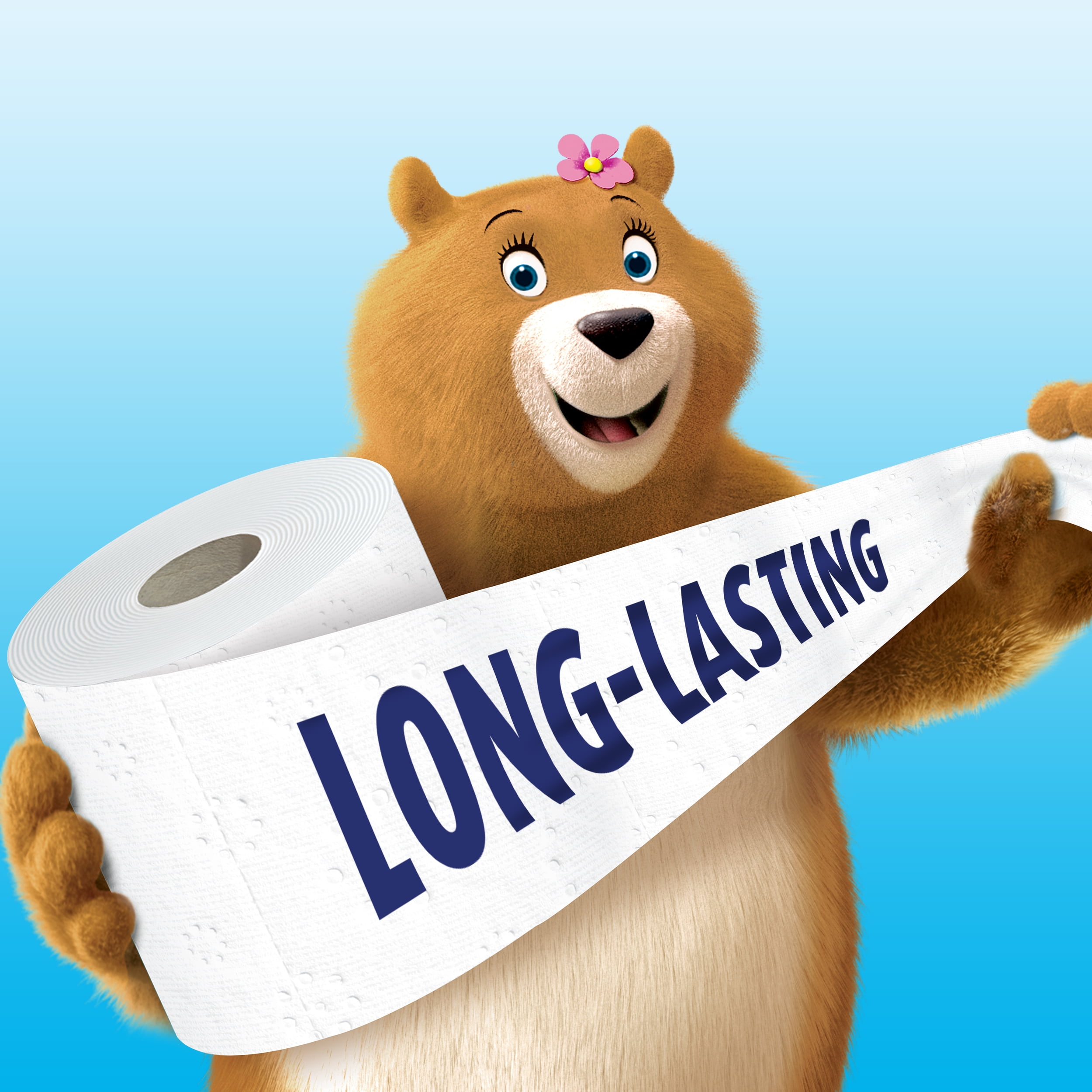 Charmin Essentials Toilet Paper, Strong, 12 Mega Rolls