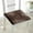 Brown_45*45*5cm, variant on Kchsji Dining Chair Seat Cushion Non-slip Thick Corduroy Seat Pad with Straps, Soft Washable Cushion for Comfort and Breathability, Large Cushion for Kitchen Dining Patio Wood Metal Chair Use