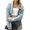 Light Blue, variant on QATAINLAV Jean Jacket Women Loose Open Front Long Sleeve Cropped Denim Coat Solid Casual Lightweight Shacket Streetwear Light Blue M