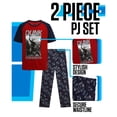 thumbnail image 2 of TUFF GUYS Boys Pajama Set Short Sleeve Sleep Shirt and Pajama Pants Sleepwear 2 Piece, 2 of 7