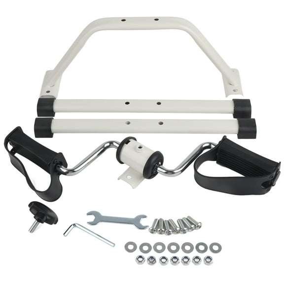 Hand Pedal Trainer,Multifunctional Mini Exercise Bike Elderly Exerciser Foot Pedal Trainer Built to Last