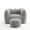 Grey, variant on Square Bean Bag Chair with Footrest,Home Leisure Lazy Sofa,Filled in High Resilient Foam,Olive Green