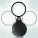 thumbnail image 2 of Mini lupa plegable Afortunado 8x con funda de cuero protectora, 2 of 4