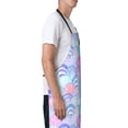 thumbnail image 3 of Naloa Watercolor Sea Shells 1 Apron Kitchen Aprons with Pockets for Women Men Chef, 3 of 8