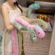 thumbnail image 2 of Big Size Snake Plush Anime Toys Cartoon Wild Animal Stuffed Dolls Kawaii Room Decor Soft Cushion Kids Xmas Birthday Gifts, 2 of 5