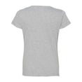 thumbnail image 2 of LAT Women's Taped Neck Longer Length Fine Jersey T-Shirt, 2 of 4