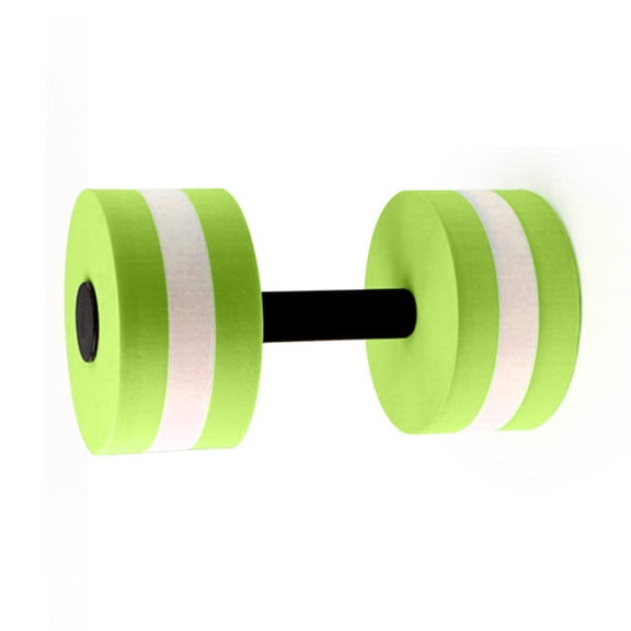 LINMOUA 2Pcs Foam Water Dumbbells – Lightweight Pool Dumbbells for Swimming Exercise, Water Aerobics & Fitness Training, Floatable Exercise Equipment