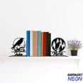 thumbnail image 4 of Handmadetneonsign Crow Metal Bookends, Crow Bird Name Bookend, Crow Animal Table Bookshelf Decor 044764, 4 of 4