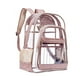thumbnail image 4 of Mochila transparente con correa de hombro ajustable, ligera y unisex. Oro, 4 of 7