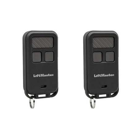 Lot of 2 LiftMaster 890MAX Mini Key Chain Garage Door Opener