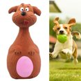 thumbnail image 3 of Cartoon Squeaky Toys, Interactive Squeaky Teeth Cleaning Dog Toy for Small Medium Large Dogs, 3 of 7