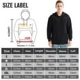 thumbnail image 3 of Yibooy Men Women USB Rechargeable 3 Heat Levels 5 Heated Zone Heating Hoodies (Black M), 3 of 8