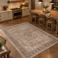 Washable 9x12 Area Rug Vintnon-slip Large Rugs For Living Room ...