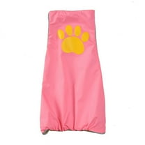 Tainini Pet Dog Raincoat ,Pet Waterproof Clothes Hooded Rain Jacket Rainwear for Cat,Dog-M