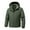Army Green, variant on Sokhug Men's Waterproof Ski Snow Jacket Warm Winter Mountain Rain Jacket Windbreaker Hooded Snowboarding Coat