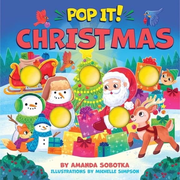 Pop It! Christmas, (Board Book)