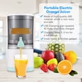 thumbnail image 2 of Exprimidor de jugo de naranja eléctrico exprimidor de cítricos portátil manos libres para yeacher exprimidor, 2 of 7