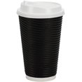 thumbnail image 1 of Nicole Home Collection Couvercles Jetables à Double Paroi Ondulée-16 oz / Noir / Lot de 30 Tasses à Café, 16 oz, 1 of 4
