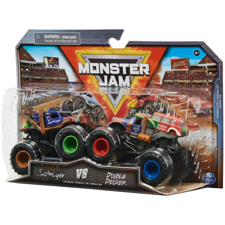 Monster Jam, 12-Pack 1:64 Scale Monster Truck Vehicles (Walmart Exclusive)