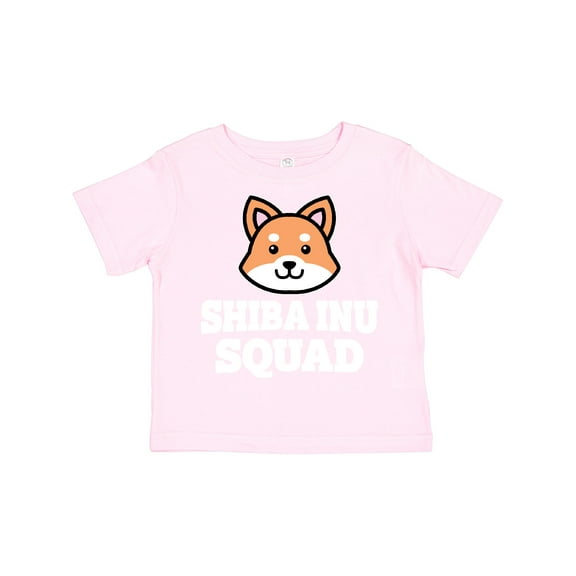 Inktastic Dog Shiba Inu Squad Boys or Girls Toddler T-Shirt