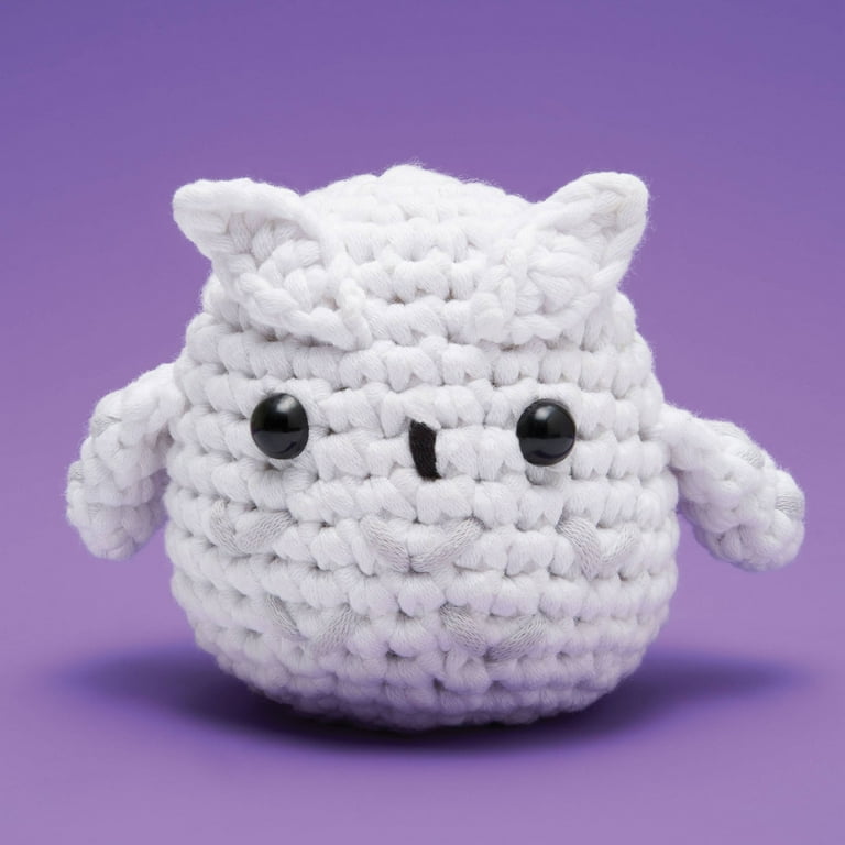 The Woobles Beginner Crochet Amigurumi Kits - Andy the Owl