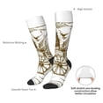 thumbnail image 4 of Susaid Western Scenery With Old Wagon Print Thermal Winter Socks for Men and Women, Warm Crew Hiking Socks, for Boots and Outdoor Activities, 4 of 6