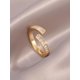 thumbnail image 1 of 1pc Opal & Cubic Zirconia Decor Cuff Ring For Women For Girlfriend's Gift, 1 of 4