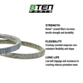 thumbnail image 4 of 8TEN Belt with KEVLAR for John Deere L120 L130 Toro 54-1390 MTD 954-0230 56 x 1/2 810-CBL2045T, 4 of 7