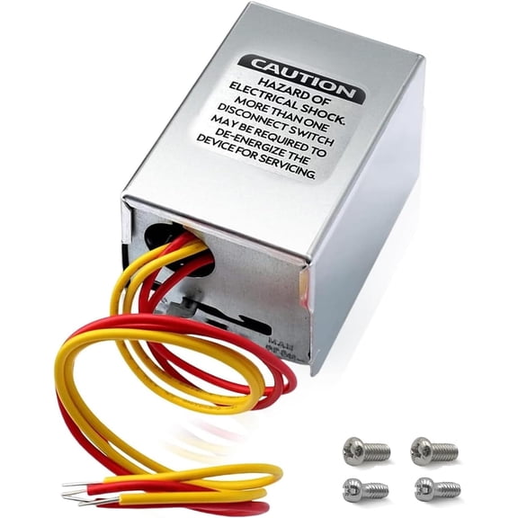 For V8043E1012 Zone Valve Honeywell, 40003916-026 Power Replacement Head, 40004850-001 (Lid Model) 2-Way 4-Wire, Normally Closed 24Vac 50/60Hz 18" Leads with End Switch for Honeywell Zone Valve Motor