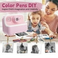 thumbnail image 5 of DOMQGA Kids Instant Print Camera with 32GB SD Card - 1080P HD, Rechargeable, Pink Gift, 5 of 8