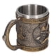 thumbnail image 5 of Taza con revestimiento de acero inoxidable, taza con revestimiento de acero inoxidable, taza de cerveza, taza medieval impulsada por el rendimiento, 5 of 8