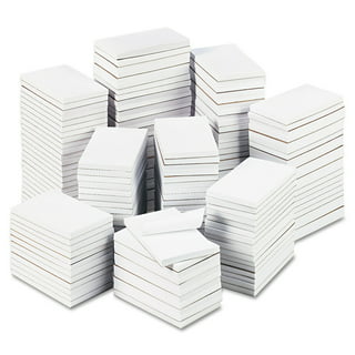 Scratch Pad, 4 x 6, 100 Sheets per Pack, 3 Packs, White