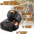 thumbnail image 6 of 2Pack 20V 8.0Ah Battery 20V Max WA3520 Lithium Battery WG151s WG155s WG251s WG255s WG540s WG545s Tool Batteries, 6 of 6